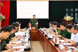 Quân khu giao nhiệm vụ diễn tập khu vực phòng thủ huyện Tiên Du, tỉnh Bắc Ninh